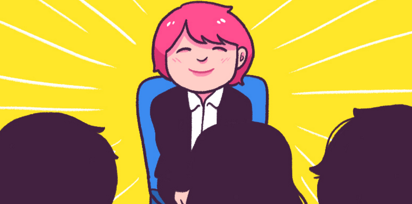 leave the interviewee with a positive experience